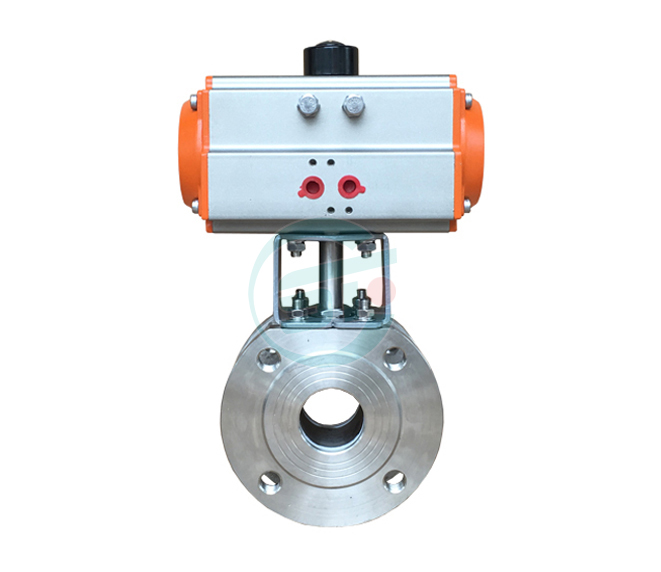 Pneumatic Punch Ball Valves